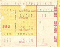Ticket Stubs
